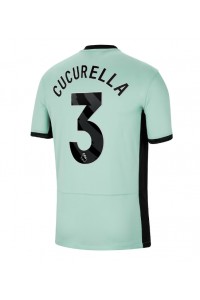 Chelsea Marc Cucurella #3 Jalkapallovaatteet Kolmaspaita 2023-24 Lyhythihainen